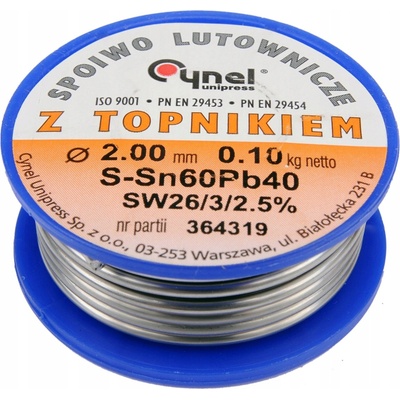 CYNEL - CÍN - 2,0 mm 100 g