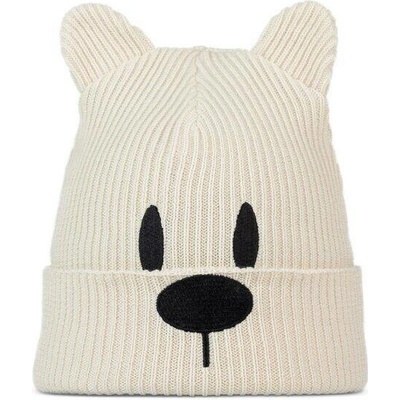 BUFF KNITTED BEANIE Dětská čepice FUN POLAR BEAR bílá