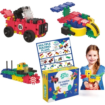 Clics Toys Ekologická stavebnica 69 ks