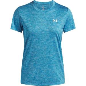 Under Armour Tech Twist Short Sleeve Womens - Ether Blue
