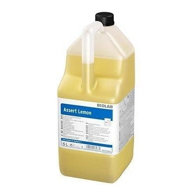 Ecolab Assert Lemon - ruční mytí nádobí a mytí ploch s citronovou vůní, 5 l