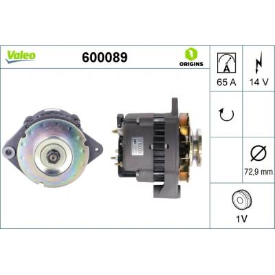 VALEO generátor NEW ORIGINAL PART 600089