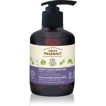 Green Pharmacy Sage & Thyme Face Wash нежен почистващ гел за раздразнена кожа на лицето 270ml