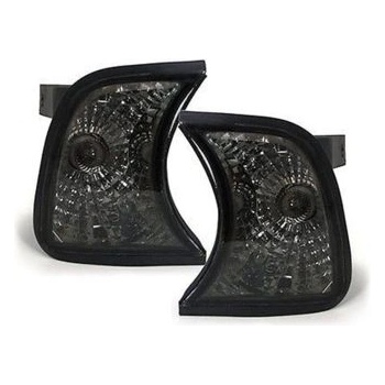 Image 1 of Кристални мигачи до фара за bmw e34 (89-95) - черен хром