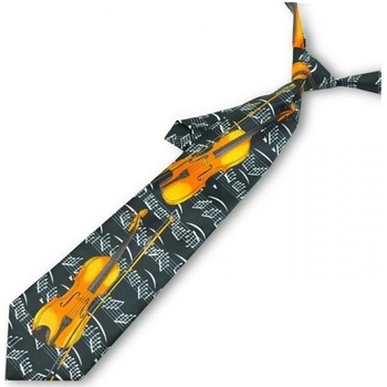 AE production Kravata housle černá