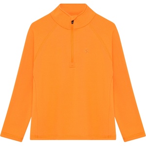 Color Kids Детски поларен пуловер Color Kids Kid's Fleece Pulli Stretch Fleece jumper - Flame Orange - размер 122 (EU) (704-6329-0116)