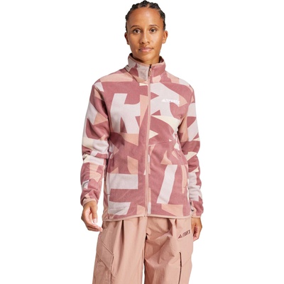 Adidas Полар Terrex Multi Printed Full-Zip Fleece Jacket