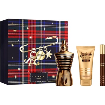 Jean Paul Gaultier Le Male Elixir EDP 125 мл + EDP 10 мл + Душ гел 75 мл - Подаръчен Комплект за Мъже