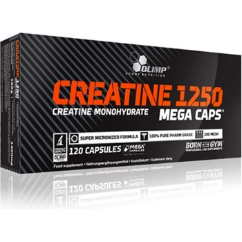 Olimp Sport Nutrition Creatine 1250 Mega Caps, 120 Capsules