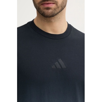 Adidas Памучна тениска adidas ALL SZN Dip Dye в сиво с десен JJ3694 (JJ3694)