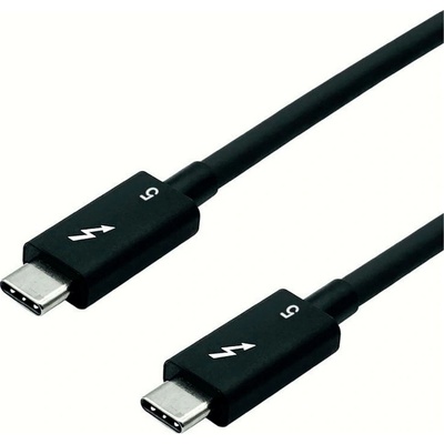 Roline 11.02.9111 USB C(M) - USB C(M) 80Gb/s PD 240W 0,8m černý
