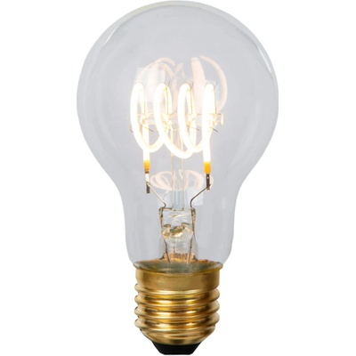 Lucide A60 Filament bulb D6 cm LED Dim. E27 1x5W 2700K Transparant 49042/05/60