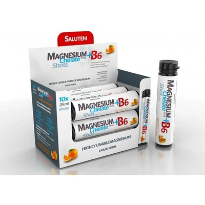 Salutem Pharma MAGNESIUM Chelate + B6 orange SALUTEM 10 x 25 ml
