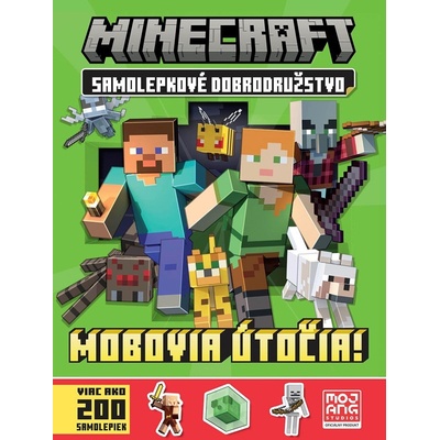 Minecraft Samolepkové dobrodružstvo Mobovia útočia! Kolektiv