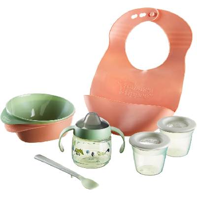 Стартов комплект за захранване Tommee Tippee - First Tastes, над 4 месеца, 8 части (TT.0124)