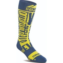 Thirtytwo ponožky Signature Merino blue/yellow