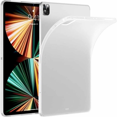 ESR Project Zero Slim Matte Case - удароустойчив силиконов (TPU) калъф за iPad Pro 11 (2021), iPad Pro 11 (2020), iPad Pro 11 (2018) (2021) (прозрачен-мат)