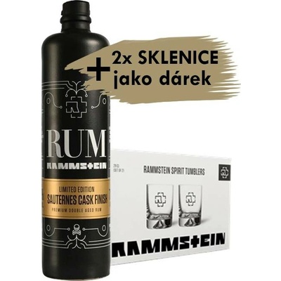 Rammstein rum Limited Edition #9 Sauternes Cask 46% 0,7 l (holá láhev)