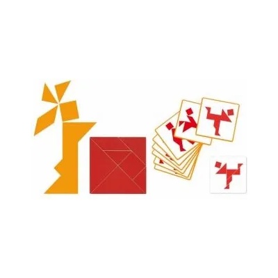 DJECO - Забавна логическа игра - Танграм (DJ08470)