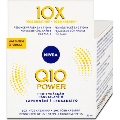 Nivea Q10 Power denní krém s Arganem 50 ml