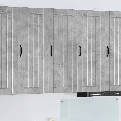 vidaXL Стенен шкаф LUCCA Бетонно сиво 40 x 31 x 100 см (885118)