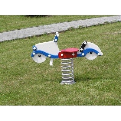 PlaygRound System pružinová hojdačka polyetylén Auto