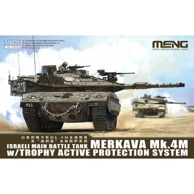 Meng 1/72 Israeli Main Battle Tank Merkava Mk.4M w/Trophy Active Protection System