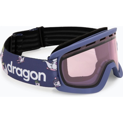 Dragon Детска скиорска маска Dragon LIL D lil kaiju/lumalens light rose