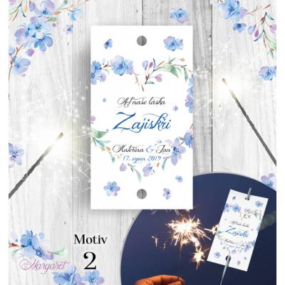 Kartička Prskavky SK33 Motiv 2