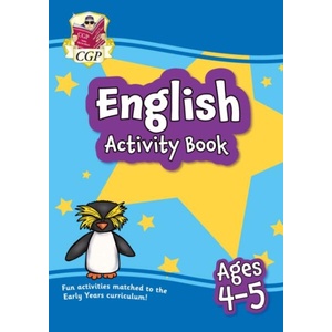 English Activity Book for Ages 4-5 (Reception) | CGP Books (ISBN: 9781789088847)
