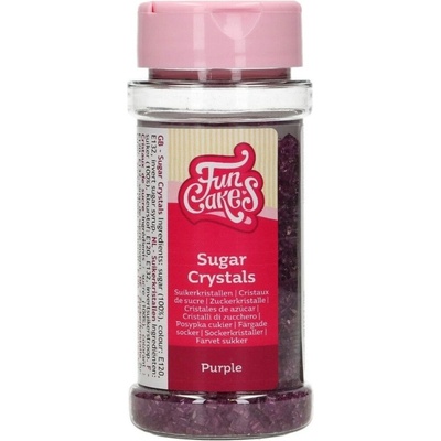 SLEVA: FunCakes dekorační cukr - fialový - 80g