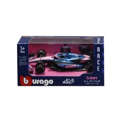 REGIO JÁTÉK Bburago: F1 болид - 1: 43, Alpine A525 Гасли (30554)
