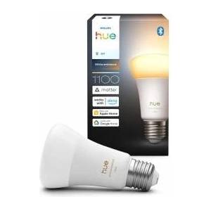Philips Smart LED A60 lamp, White Ambiance, LED bulb with E27 socket, 8.1W, full spectrum light 1000K-20000K, 1100 lumens, dimmable, smart light compatible with voice assistants, pack of 1 - 929003854901
