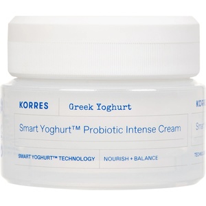 KORRES Хидратиращ крем за лице с пробиотици за много суха кожа, 40 ml