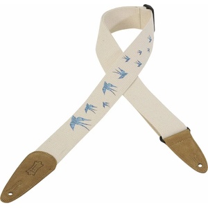 Levy's Nature Cotton Blue Bird Колан за китара (MC8U-006)