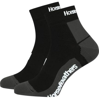 Horsefeathers Мъжки чорапи за колоездене Horsefeathers Cadence Bike Socks Cycling socks - Black - размер 44-47 (EU) (207-1217-0113)