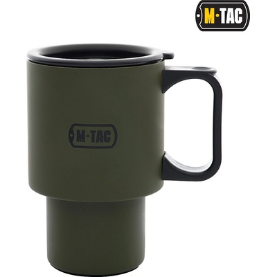 M Tac termohrnček Insulated Mug Lid 450 ml olivová