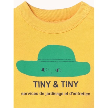 Tinycottons Бебешки памучен суичър Tinycottons TINY HAT BABY SWEATSHIRT (SS26.152)
