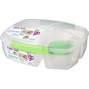 Sistema Obedový box s 3 oddielmi a téglikom na jogurt 2 l