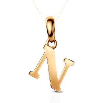 SAVICKI Висулка с буква n savicki : злато