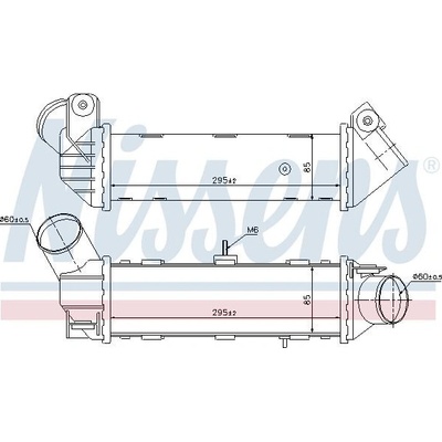 Chladič turba NISSENS 96796