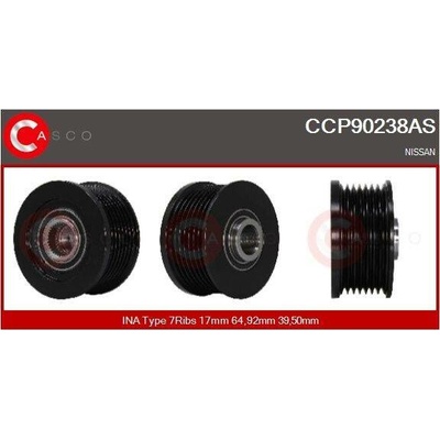 Řemenice, generátor CASCO CCP90238AS