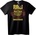 NOONEBRAND Тениска Суров конски силов двигател - S, Black