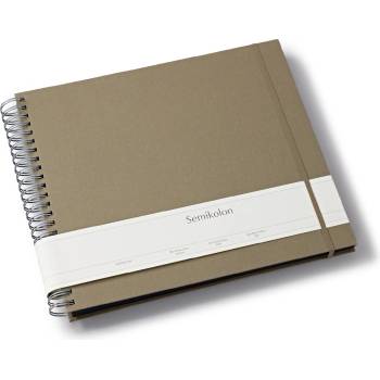 Semikolon Uni Maxi Mucho албум за снимки, тъмносив с черни страници (369970)