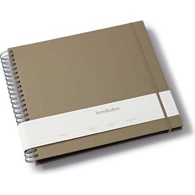 Semikolon Uni Maxi Mucho албум за снимки, тъмносив с черни страници (369970)