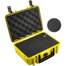 B&W Outdoor Case Type 1000 yellow, foam 1000/Y/SI