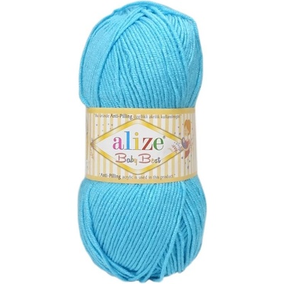 Alize Baby Best 287 azurově modrá
