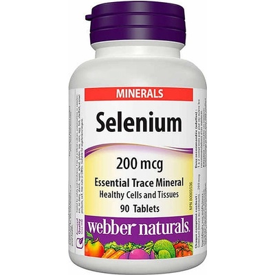 Webber Naturals Selenium 200 mcg 90 tablet