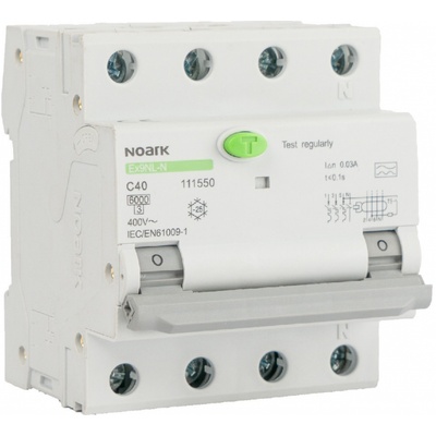 Noark B40 3P+N 30mA 111502