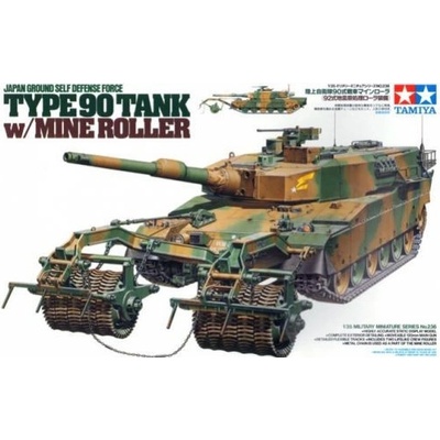Tamiya J.G.S.D.F. TYype 90 Tank with Mine Roller 1:35